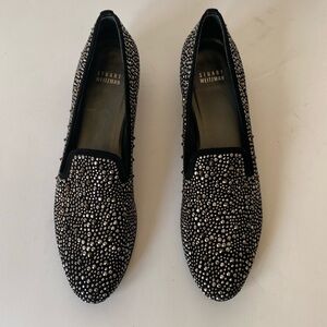 Stuart Weitzman Studded dress flats 10SS